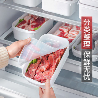 🍑限時下殺價🍑日本進口 保鮮盒 分裝餐盒 冰箱冷凍收納盒 一週備菜盒 凍肉分裝 食品級廚房ｑｑｑ