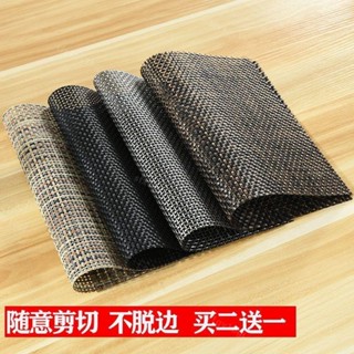 【臺灣熱賣】 ‹茶具配件› 茶盤 茶席 茶墊功夫茶具配件茶葉渣墊竹製隔茶渣網茶臺防水竹蓆PVC