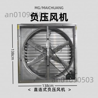 （可開發票）【低噪執行穩】工廠養殖場畜牧負壓風機排風扇大功率強力換氣扇排氣扇通風三相（得壹商行）