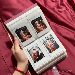 ⭐新品熱銷⭐ins風3寸拍立得相簿本明信片追星小卡收納冊照片四/九宮格識字卡