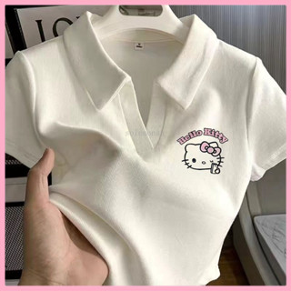 💕最新款式💕特價🚀顯瘦上衣/女生衣服/ polo/ 日係上衣/短闆/短版上衣/修身上衣/短袖t恤女/翻領上衣/女短