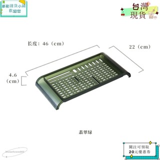 💙桃園出貨+可開發票💙可開收據【東陽五金】簡易水槽瀝水架廚房碗盤筷子收納架刀具穩固防滑置物架矽膠防滑果蔬瀝水籃ｙｙｙ