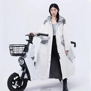 免運🎉EVA高品質時尚雨衣風衣款自行車電動車電瓶車機車雨衣一件式連身雨衣加長雨衣騎行騎車雨衣