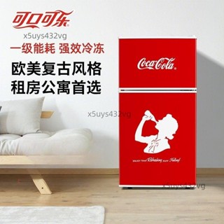 可口可樂家用小冰箱小型出租屋出租房擺攤臥室電競復古一級節能-詢運費5.19
