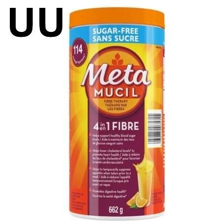 UU 代購 Metamucil 美達施 四效合一 膳食纖維粉代餐粉 橙味 662克