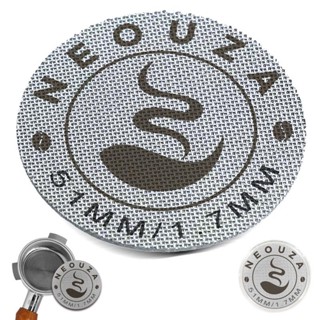 【臺灣發貨】Neouza二次分水網義式咖啡機手柄粉碗適用 49mm 51mm 53.5mm 58.5mm燒結片 316食