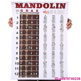 熱銷*曼陀鈴指法練習圖和絃譜圖mandolin曼陀林和絃表初學習入門教材*時光