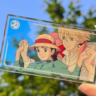 臺灣出貨＋免運哈爾移動城堡周邊水晶宮崎駿亞克力桌面擺臺同款定製朋友禮物新款