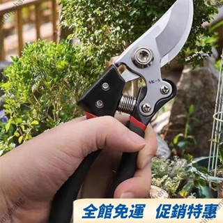 全臺免運🔥園藝修枝器 花枝剪刀 修剪樹枝剪刀 SK5 園藝剪刀 防鏽修枝剪果枝剪 修枝剪刀 園藝剪 花藝剪刀 不鏽鋼花
