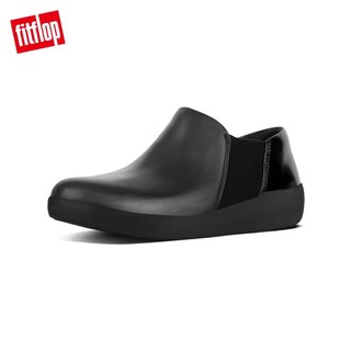 【FitFlop】SUPERCHELSEA SLIP-ONS 簡約造型短靴-女(黑色)