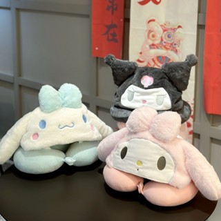 可愛旅行枕🎗 可愛玉桂狗卡通連帽U型枕護頸枕旅行便攜飛機枕午睡U枕頭睡覺神器