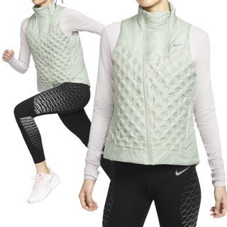 Nike Tfadv RPL Aerolodt Vest 女款 翡翠綠色 慢跑 保暖 羽絨 背心 FB7607-370