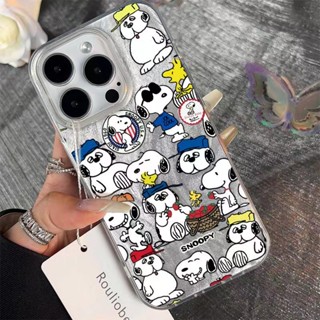 史努比成員適用iPhone16pro手機殼15plus蘋果14promax硬13卡通12