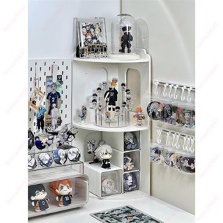 💕💕桌上置物架公仔展示階梯展示架多功能可疊加雙層置物架轉角架層架收納架置物架