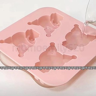 🔥臺灣發貨🔥模型冰塊庫洛米冰格白涼粉模具食品級矽膠模具創意家用多功能製冰神器