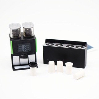 ZZ-Dollhouse娃娃屋袖珍現磨咖啡機咖啡杯 模擬廚房微縮食玩OB11模型