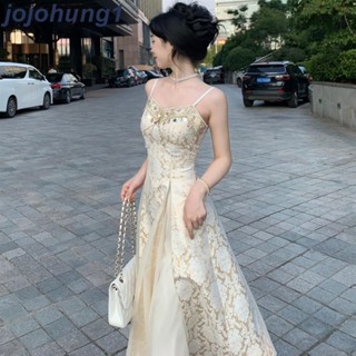 duoduo 春季新款高階感宮廷風輕禮服裙提花生日裙