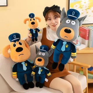 🔥小紅薯🔥拉布拉多警長和Dobie毛絨公仔 女警 玩具 安撫玩偶 60釐米 睡覺抱枕 兒童禮物 兒童益智毛絨玩具