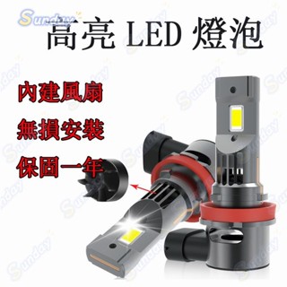 嘉義出貨🏍️H11 高亮 聚光 汽車LED大燈 CSP晶片 機車大燈 LED頭燈 H8 H9 霧燈 改裝 車燈 通用