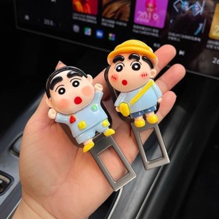 安全帶插銷 安全帶扣環🔥汽車安全插帶卡頭可愛卡通車內延長器車用安全卡扣調節固定器防響