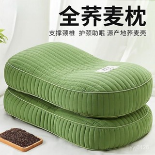 臺灣發貨 枕頭 頸椎枕頭 護頸枕 助睡眠 蕎麥枕頭 決明子枕頭 硬枕頭 頸椎枕 保健枕 牽引枕 枕頭 頸椎保健枕頭