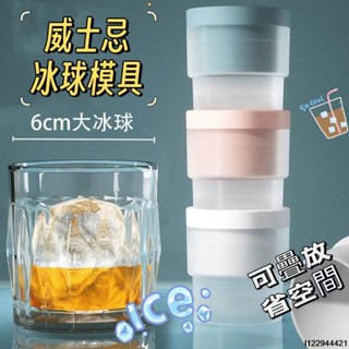 桃園發貨★威士忌矽冰球模具 冰塊模 膠圓形冰球模具 家用大號冰塊模具 冰球模具