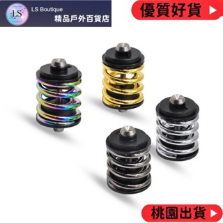 【品質優選】Litepro 折疊自行車彈簧懸掛後減震器鈦螺絲杆適用於 Bromtom 摺疊自行車和3Sixty 後減震