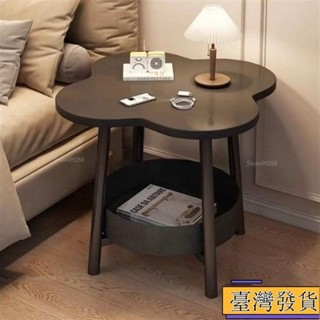 【臺灣免運24H】北歐風小圓桌 質感茶幾 客廳桌 臥室床頭桌 客廳茶幾 茶幾邊桌 床邊桌 床頭桌 實木茶幾 邊桌 小桌子