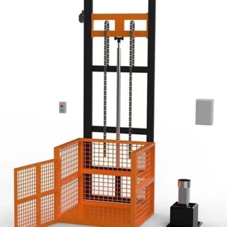 【訂金】液壓貨梯升降機廠房小型導軌電動貨梯倉庫提升專業二層簡易加厚-皮卡丘