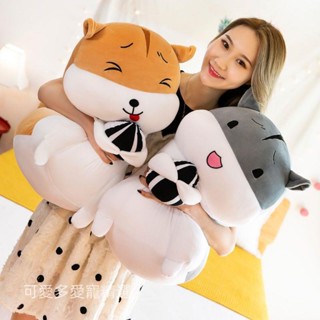 倉鼠抱枕布娃娃公仔毛絨玩具生日禮物女情人節禮物少女心玩偶十二生肖毛絨玩具可愛萌物玩偶生日禮物送女生轉運公仔陪睡柔軟醜萌