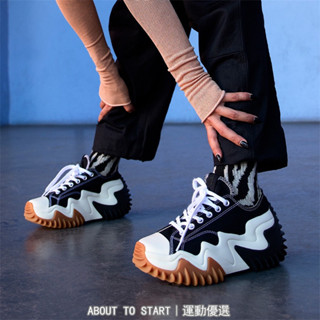Converse Run Star Motion 黑色 帆布鞋 厚底 男女同款 171545C 172895C