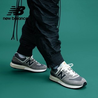【New Balance】 NB 復古運動鞋 中性 灰色 U574LGT1-D楦 574