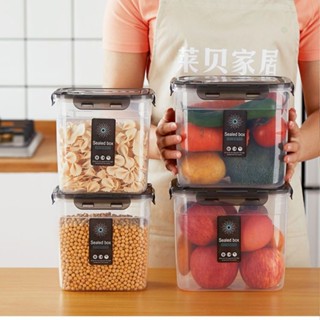 🔥臺灣熱門商品🔥 密封罐塑膠食品級保鮮盒零食五穀雜糧防潮防蟲儲物罐貓糧收納盒