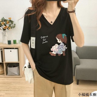 時尚大碼【潮牌大碼女裝】特價促銷 150公斤內可穿 加肥加大 大號上衣特大碼300斤胖mm寬鬆顯瘦上衣夏季韓版百搭短袖T