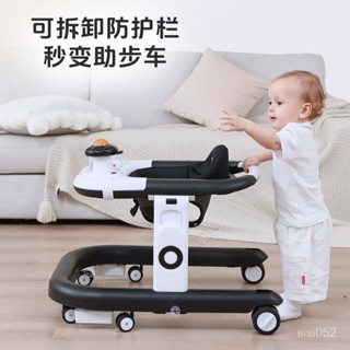 【臺灣髮貨】新款嬰兒學步車防摔防側翻多功能可折疊男女小孩寶寶助步車手推車