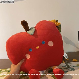 臺灣熱賣 ins星星蘋果雲朵抱枕 超軟娃娃公仔 床上睡覺娃娃 靠枕吐司娃娃 午睡枕生日禮物女