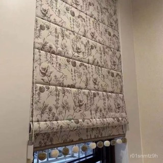 🍁 限時下殺 ins風隔熱古風落地法式森林動物客廳陽臺窗簾 遮光窗簾 隔音窗簾 落地窗簾 門簾 窗簾掛鉤 遮光布 3