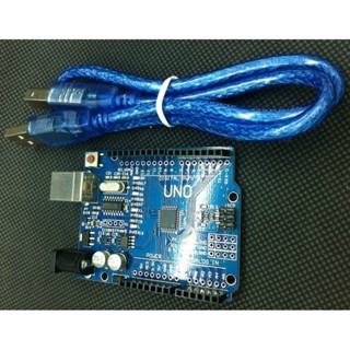 《58》Arduino UNO R3 SMD 開發板 超值版本 完全相容 使用 Atmega328p送USB線 排針