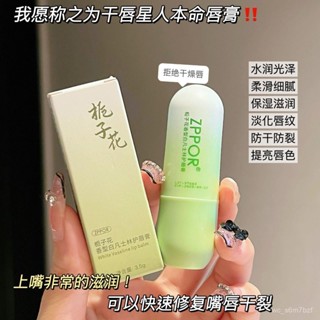 【小英的賣場】護唇膏 潤唇膏 梔子花白凡士林潤唇膏補水保濕滋潤不油膩防乾裂淡化唇紋護唇膏