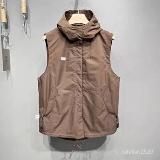 🔥男寬鬆時尚馬甲 春秋馬甲外套 休閒運動工作背心 透氣大尺碼外套男 戶外馬甲外套工裝連帽背心男女特大碼300斤設計感