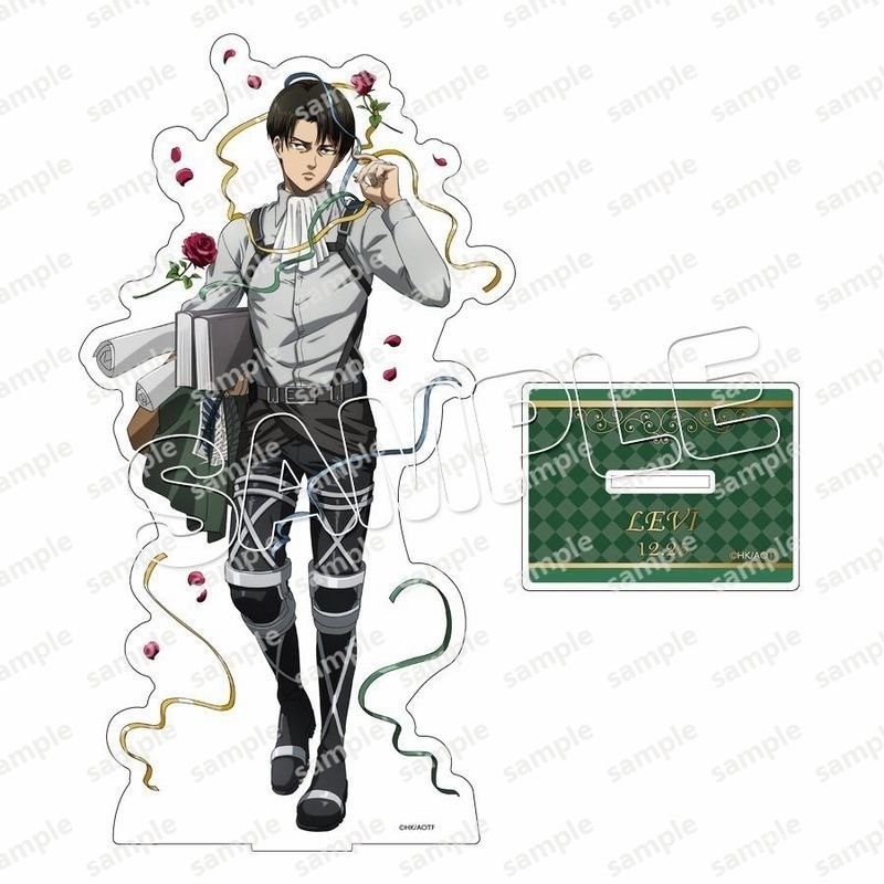初春-新品❤️【生日立牌】進擊的巨人週邊利威爾 兵長 立牌
