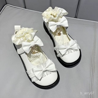 🤩霸波奔百搭🤩【636次迴購】洛麗塔鞋子女夏學生韓版百搭黑色jk鞋日係軟妹ins小皮鞋lolita鞋洛麗塔 A1NM