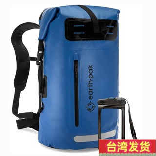 【好評暢銷No.1】新款大容量戶外防水揹包 35L/55L防水包 PVC防水揹包 防水袋 雙肩防水後揹包 幹燥袋 機車包