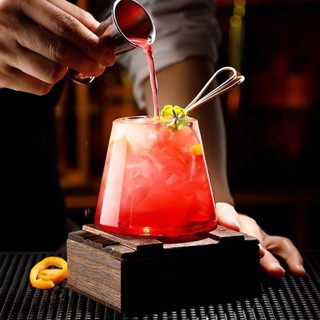 🔥臺灣熱賣/免運🔥富士山ins 網紅鷄尾酒杯 高顔值果汁杯 家用玻璃杯 水杯 啤酒杯 牛奶杯
