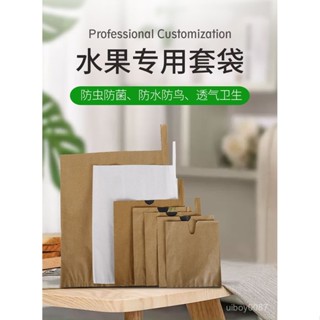 ⚡臺灣24h⚡水果套袋枇杷套袋芒果套袋梨套袋桃子套袋柑橘套袋蘋果袋 WVEQ