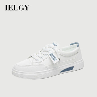 IELGY 小白鞋女大碼學生休閒跑步運動鞋
