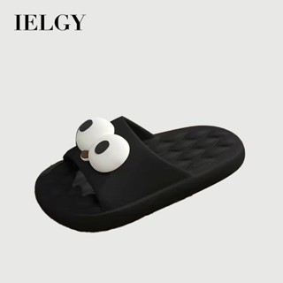 IELGY 搞笑大眼睛夏季新款可愛休閒家居浴室洗澡防滑防水涼鞋女