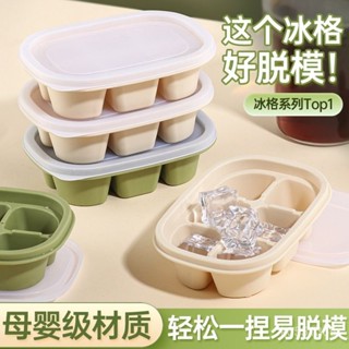 🔥臺灣發貨🔥【3.5萬人好評】冰塊模具冰格製冰家用食品級盒凍模型帶蓋自製冰箱儲存冷凍製作
