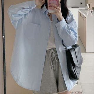 港風薄款防曬襯衫外套夏季垂感中長款長袖上衣寬鬆襯衣女薄外套夏季薄款外套女生休閒薄款外套外出薄款外套透氣薄款外套