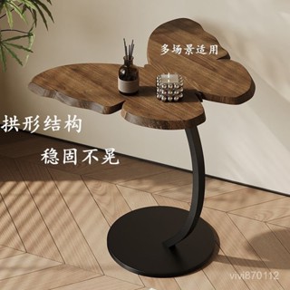 🔥新品上市🔥慵懶生活質感沙發邊桌 床邊桌 邊桌 邊幾 沙髮邊幾 創意客廳傢用茶桌 置物架 床頭 床邊迷你陽臺茶幾